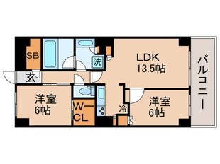 パ－クアクシス豊洲の物件間取画像